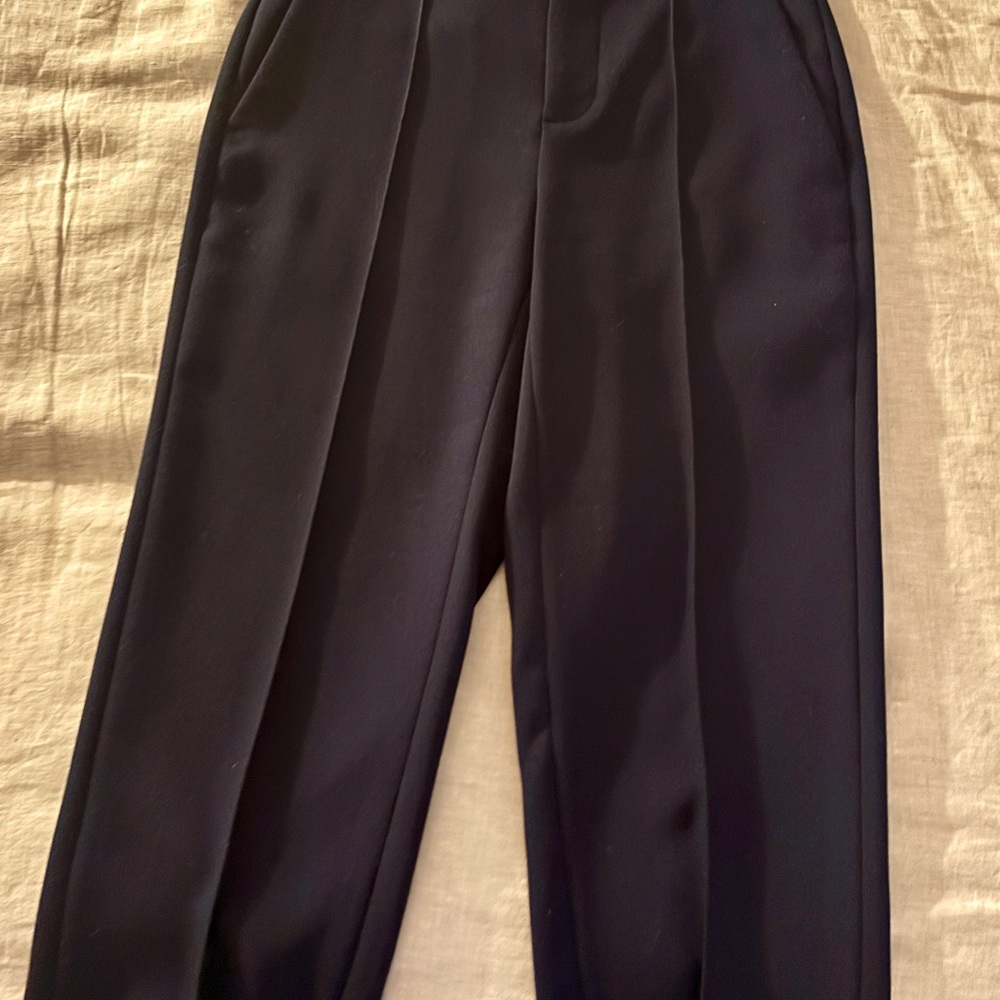 Vince Classic Navy Women's Trousers